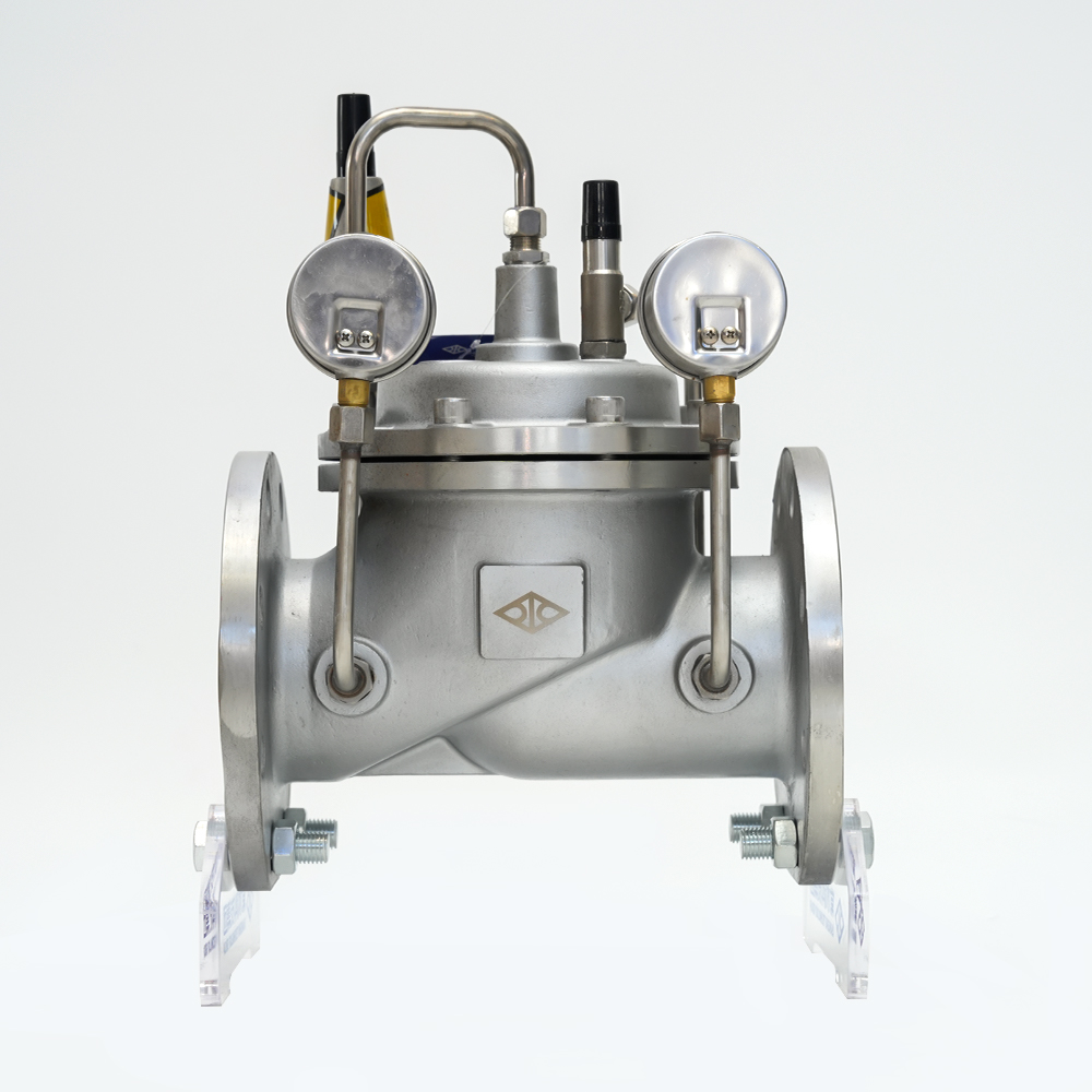 स्टेनलेस स्टील समायोज्य दबाव कम करने वाला वाल्व 200X-16P